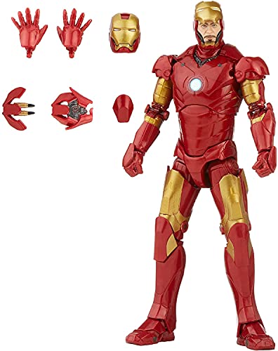 Hasbro Marvel Legends Series - Figura de Iron Man Mark 3 de 15 cm - Personaje de la Saga Infinity -...