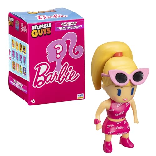 Bizak Stumble Guys X Barbie Pack Figura Caja Sorpresa, (64110020)