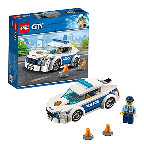 LEGO 60239 City Coche Patrulla de la Policía, Colección de Vehículos de Juguete para Niños y...