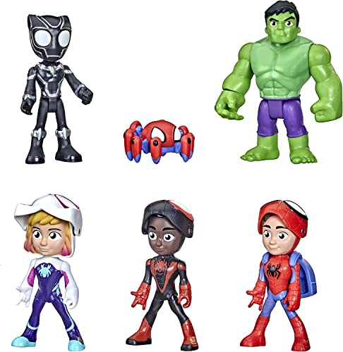 SPIDEY AND HIS AMAZING FRIENDS Hasbro Marvel Set múltiple Héroe Oculto - Figuras de 10 cm - La...