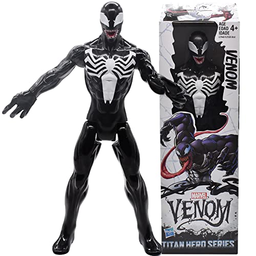 Hilloly Figura Venom, Venom Titan Hero Series Venom Figura 30cm, Figura de acción de Venom de PVC,...
