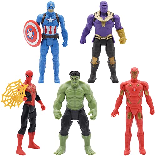 Hilloly Figuras Marvel, Figuras de acción de héroe, Marvel Avengers: Endgame Titan Hero Series -...