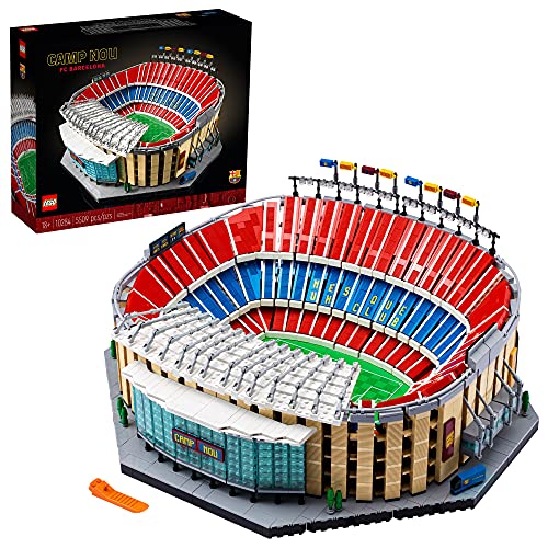 LEGO Camp NOU – FC Barcelona 10284 Building Kit; Build a Displayable Model Version of The Iconic...