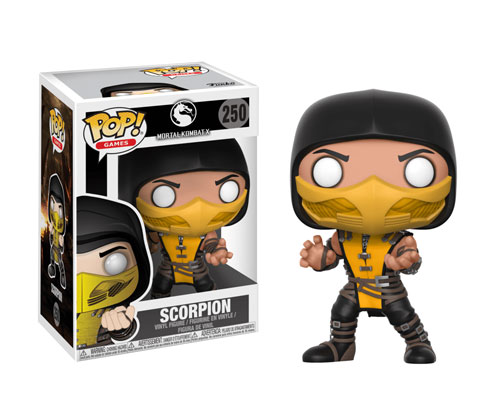Muñeco de Mortal Kombat Funko Pop Scorpion
