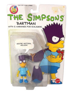 Muñeco de Bartman - Los Simpson Mattel 1990