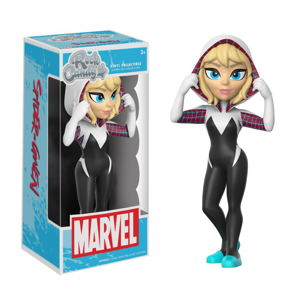 Figura Spider-Gwen (unmasked) de Rock Candy