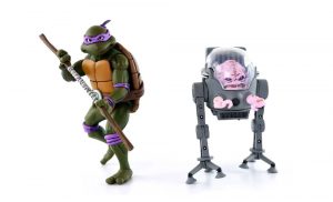 Figuras de Donatello y Krang - Tortugas Ninja