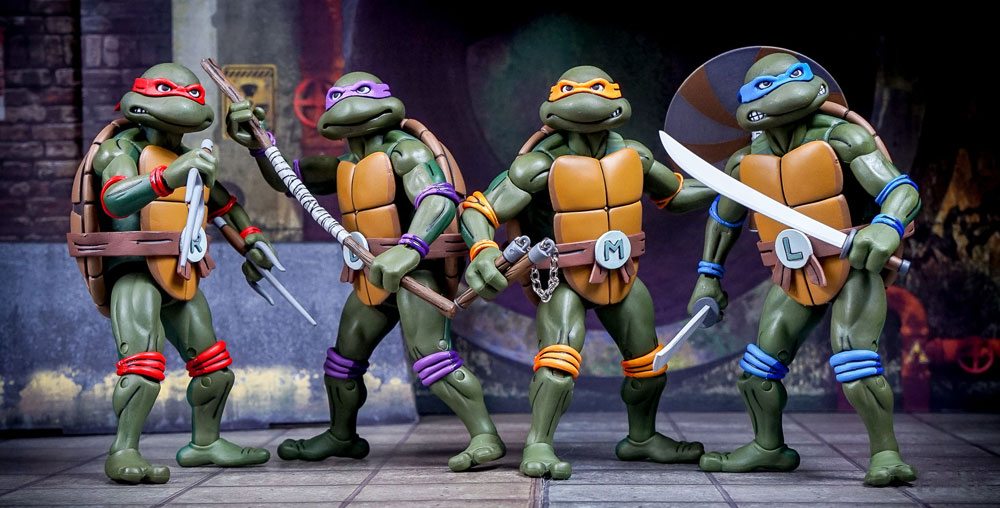 Figuras de las Tortugas Ninja NECA