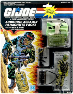 Hit & Run & parachute G.I. Joe