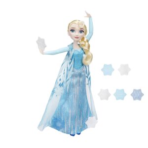Muñeca Elsa de Frozen Copos Mágicos