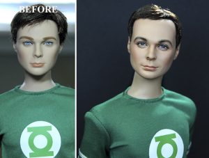 Muñeca de Sheldon Cooper The Big Bang Theory
