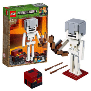 Muñeco esqueleto de Minecraft BigFig LEGO