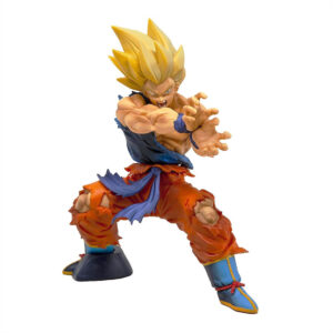 Muñeco de Goku Super Saiyan Kamehameha
