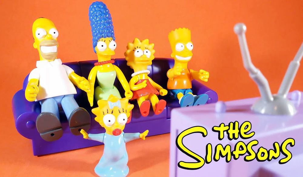 Muñecos de Los Simpsons de Mattel 1990