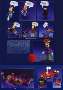Muñecos de Los Simpson Mattel 1990 Series 2