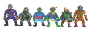 Muñecos de las Tortugas Ninja Mutant Military II TMNT