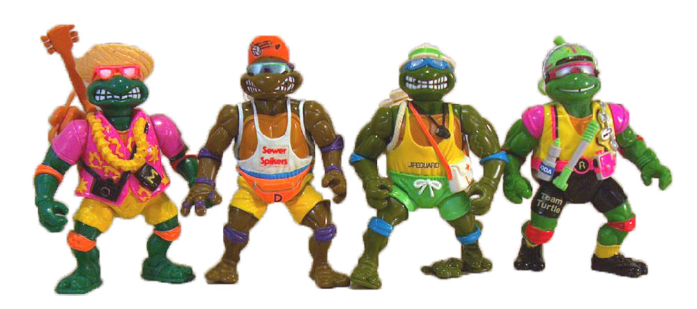 Muñecos de las Tortugas Ninja Sewer Spitting Turtles TMNT
