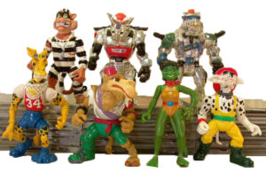 Muñecos de las Tortugas Ninja vintage 1993 TMNT