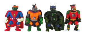 Muñecos de las Tortugas Ninja vintage Sewer Heroes TMNT