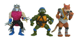 Muñecos de las Tortugas Ninja wacky action II TMNT