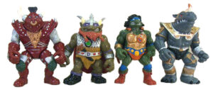 Muñecos de las Tortugas Ninja Warriors of the Forgotten Sewer TMNT