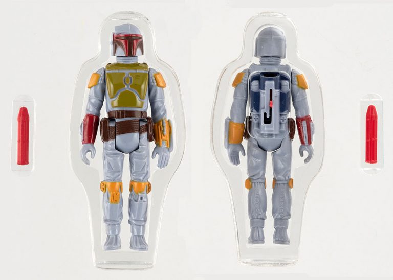 RocketFiring Boba Fett, el muñeco de Star Wars más raro y